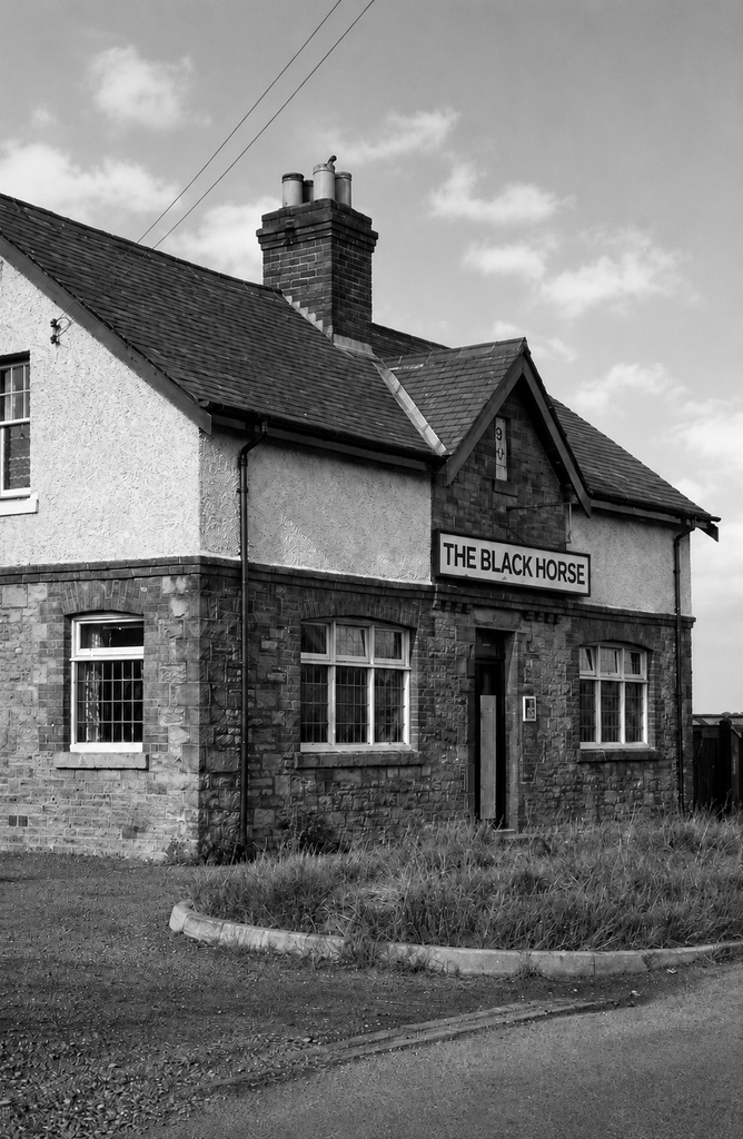 The Black Horse Inn in the 1960s.