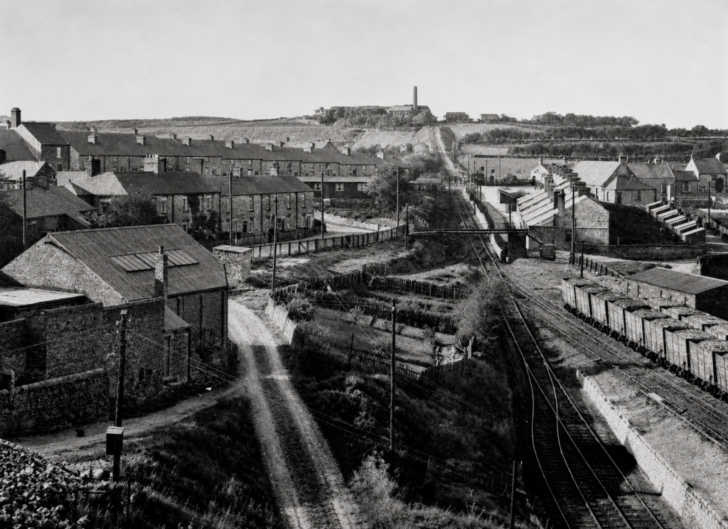 North from colliery.